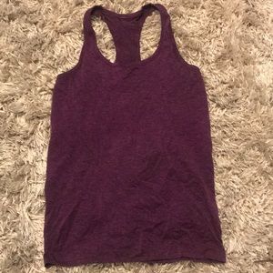 Deep plum lululemon tank